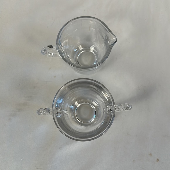 Vintage Imperial Glass Candlewick Set Sugar and Cream dishes - Picture 5 of 15